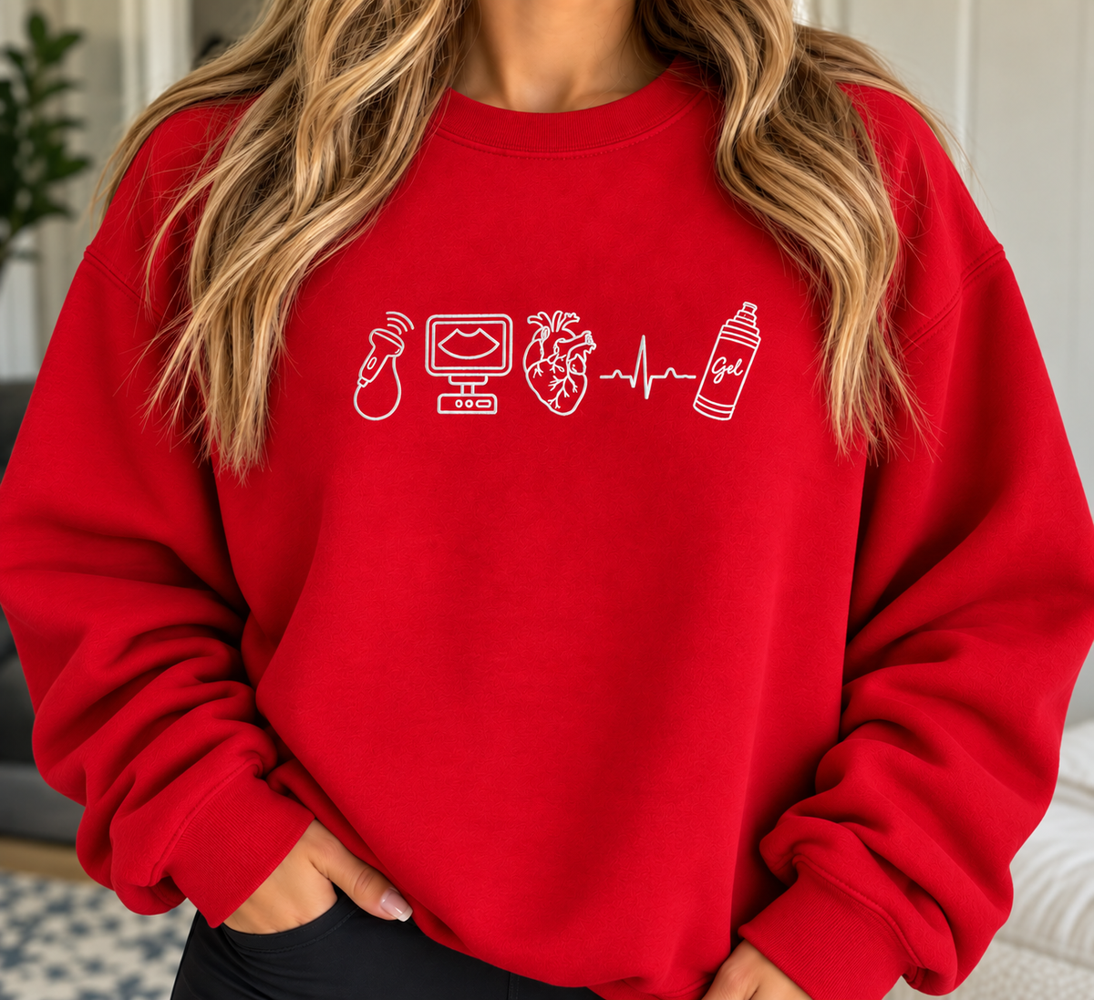 Cardiac Echo Sweatshirt