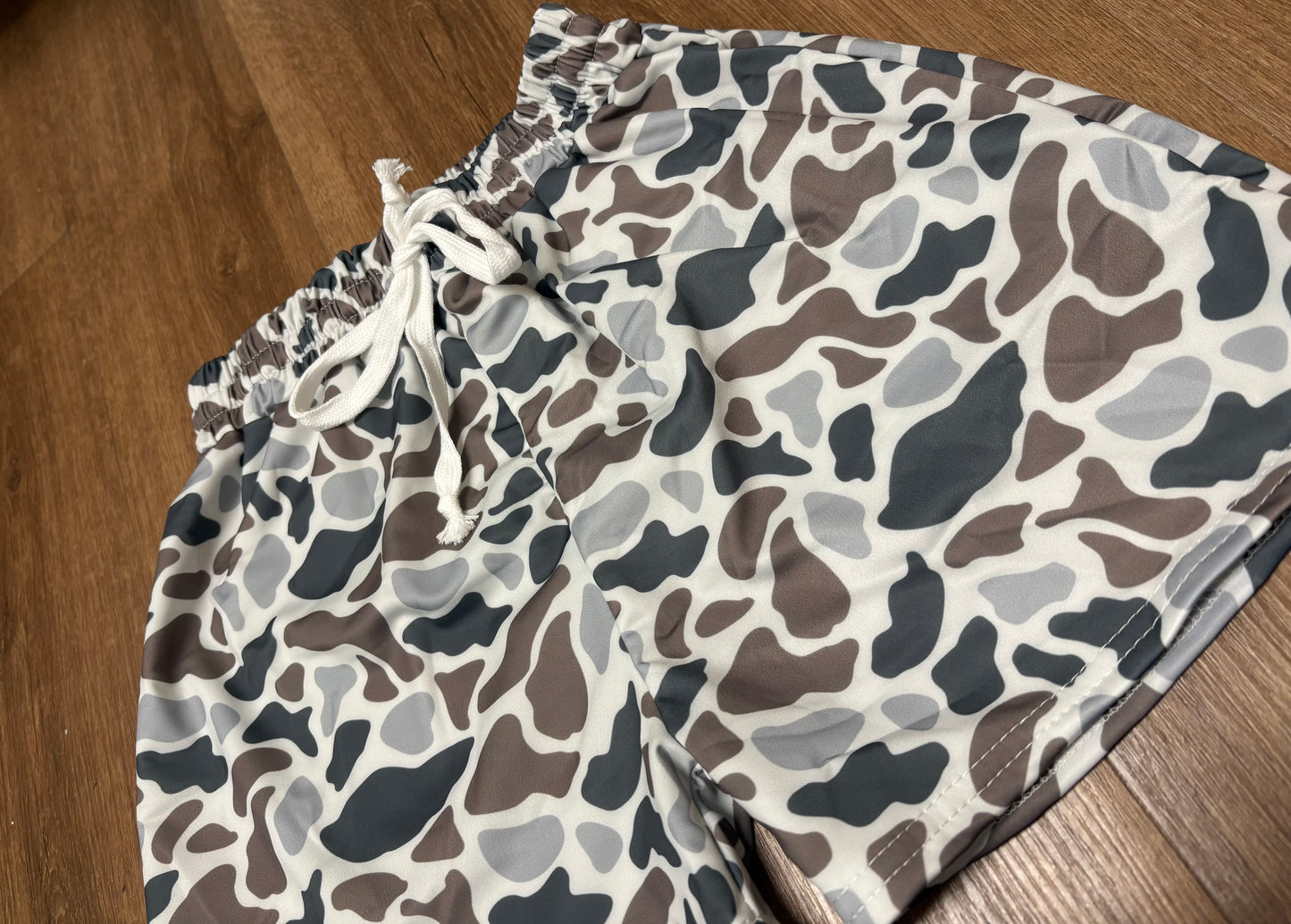 Camo Toddler Swim Trunks