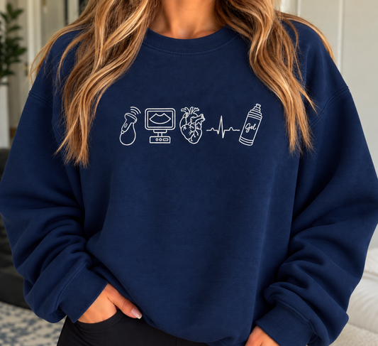 Cardiac Echo Sweatshirt