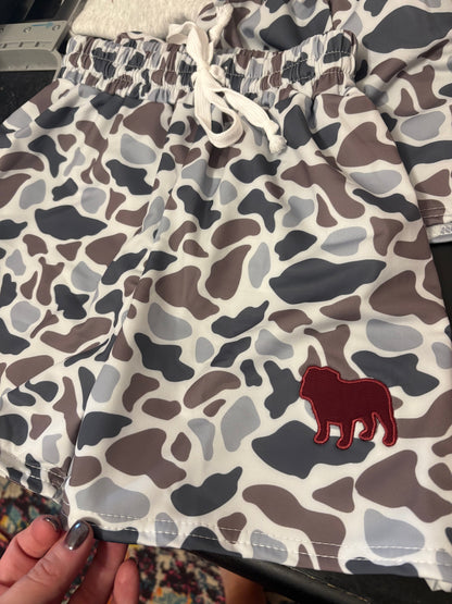 Camo Toddler Swim Trunks