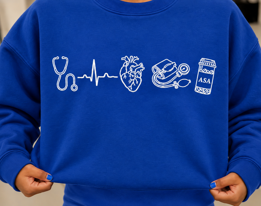 Cardiac Nurse Sweatshirt
