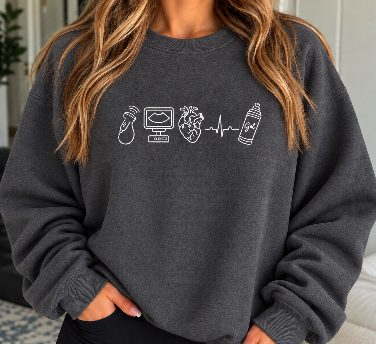 Cardiac Echo Sweatshirt