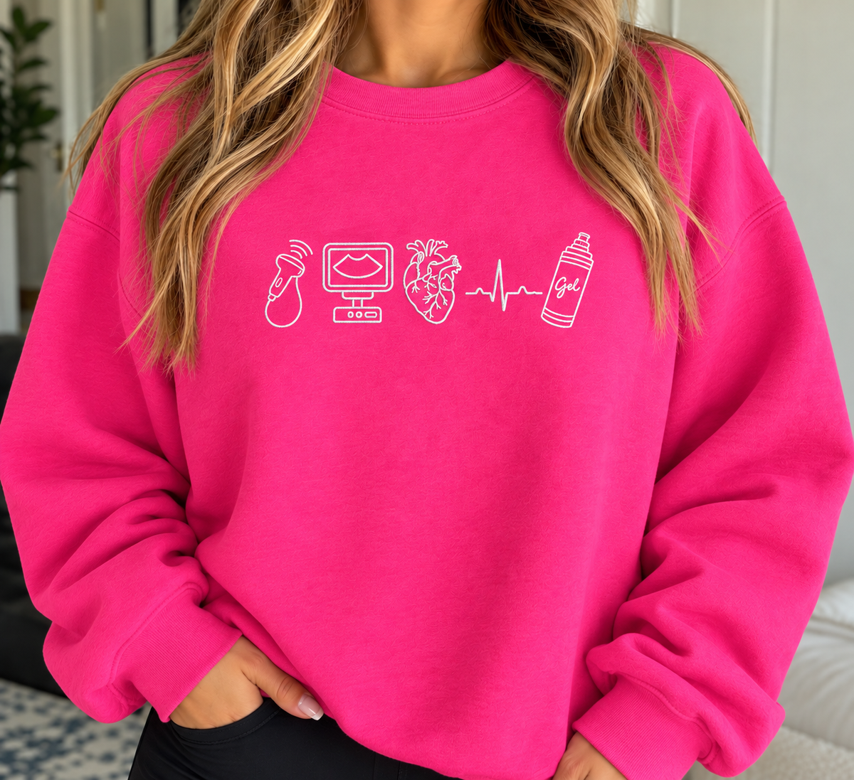 Cardiac Echo Sweatshirt