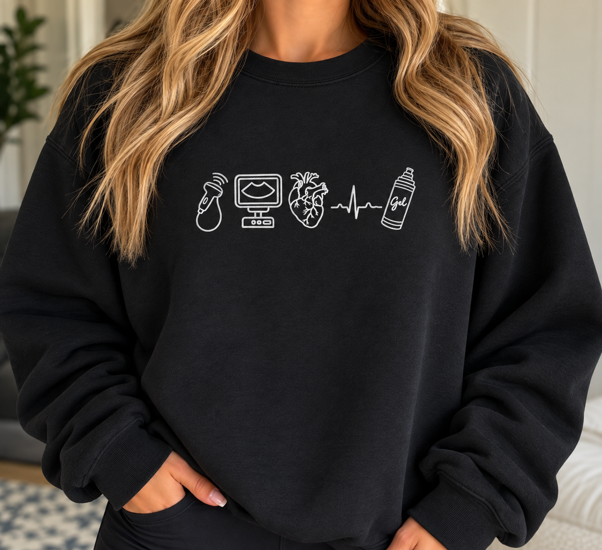 Cardiac Echo Sweatshirt