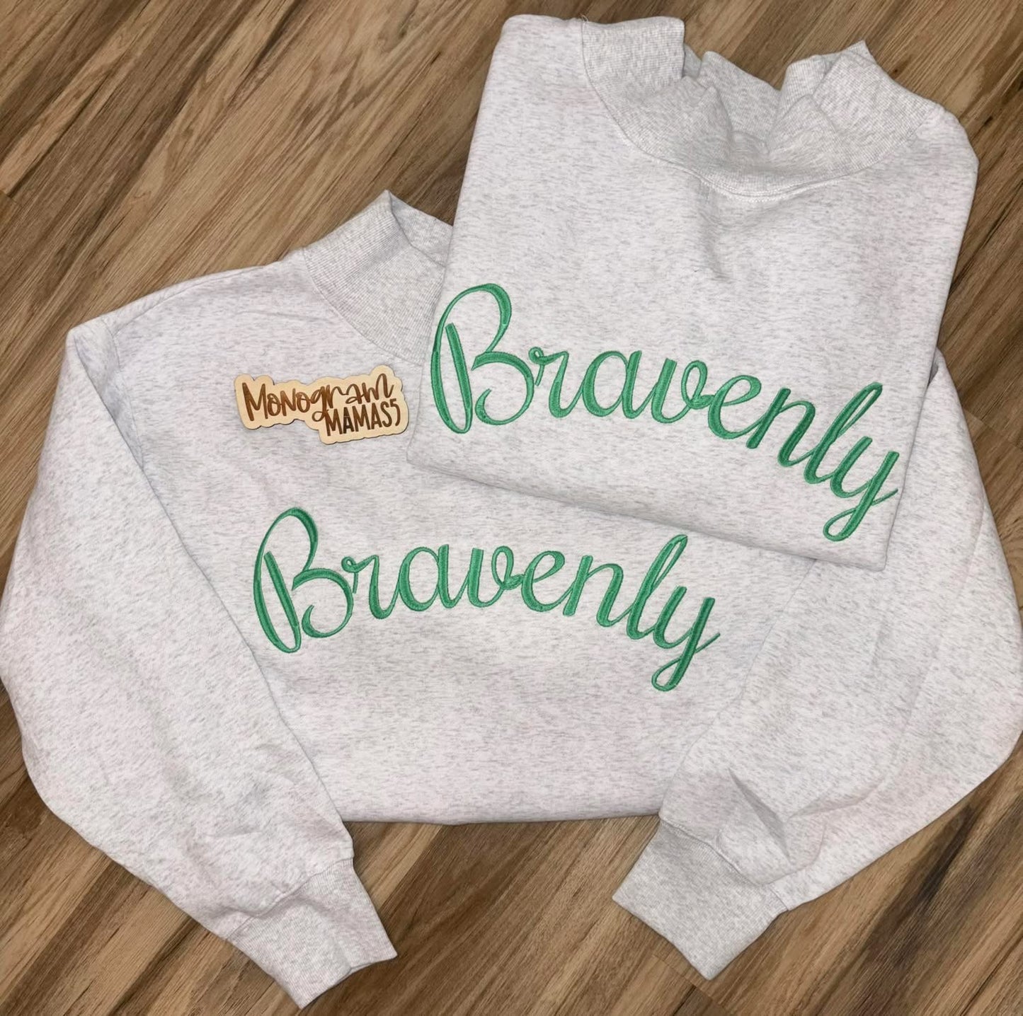 Bravenly Mock Neck Sweatshirt