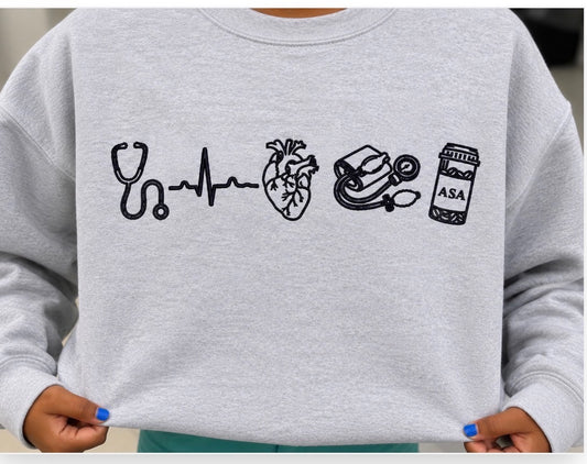 Cardiac Nurse Sweatshirt