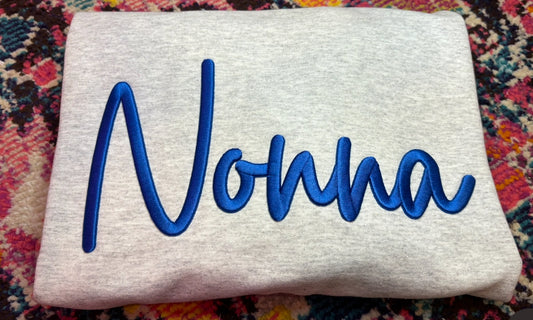 Adult Puff Sweatshirts